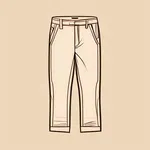 brown carpenter's trousers image